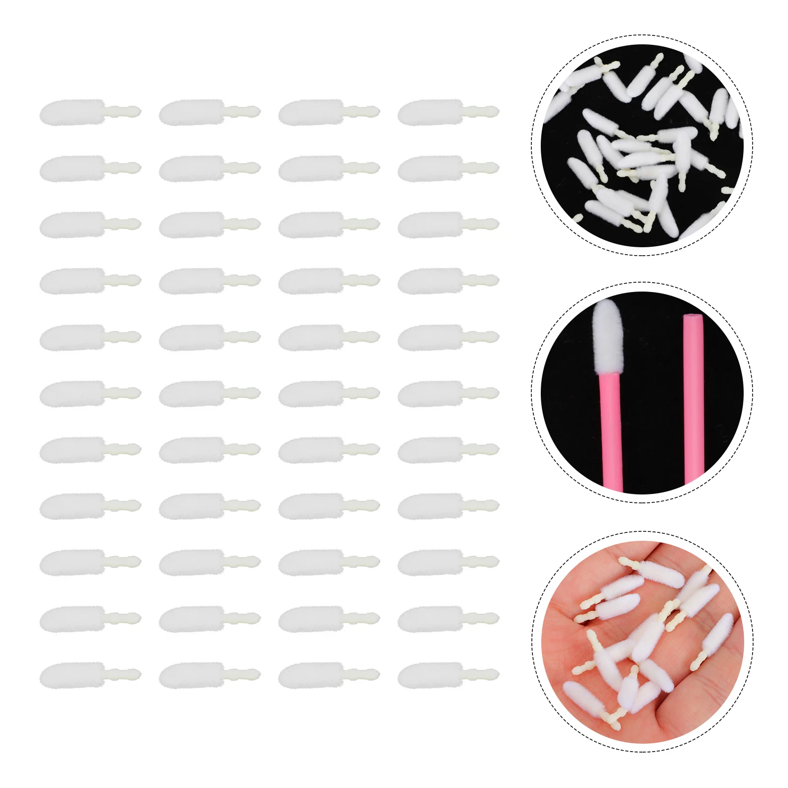 

Lip Brush Replacement Head Lipstick Replacements Gloss Heads Disposable Replaceable Parts Applicators