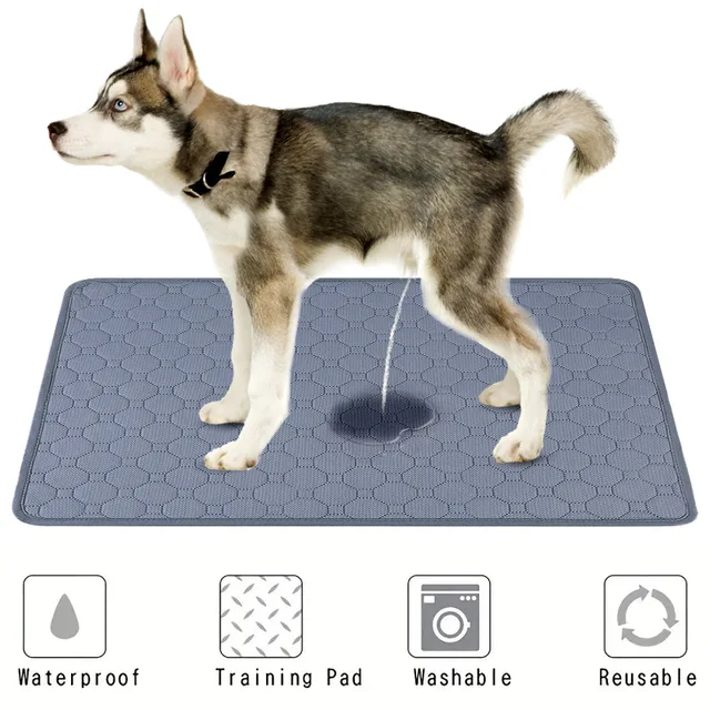 Dog Pee Pad Washable Blanket Reusable Absorbent Diaper Mat Puppy Training Pad Bed Pet Urine Pads Pet Car Seat Cover Pet Supplies 4