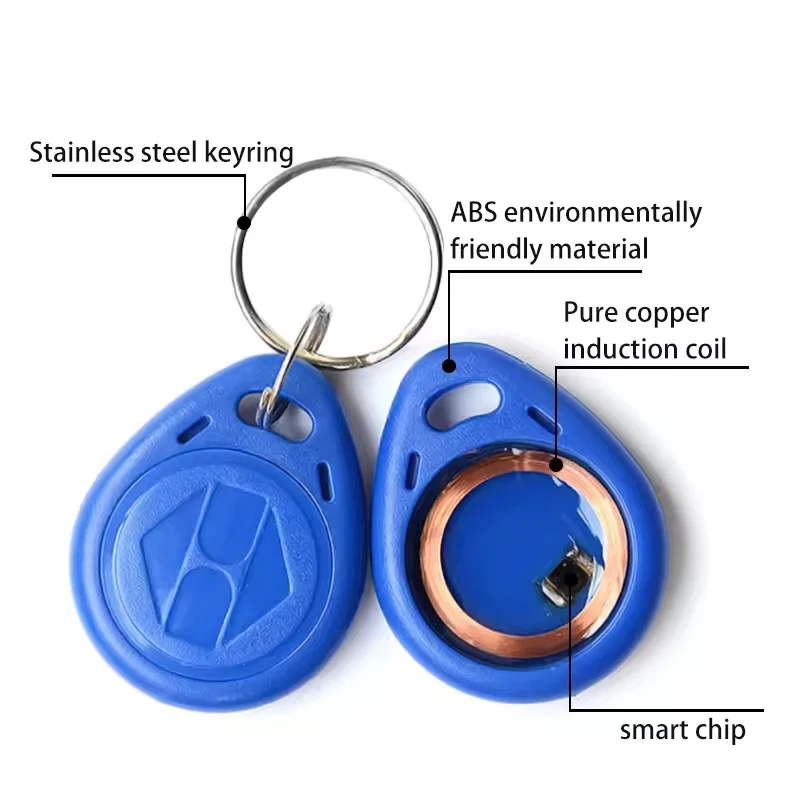 Rewritable RFID Key Tags for Access Control - Pack of 5/10