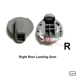 Premium Replacement Parts Set for Drone Repair: Middle Frame, Motor Arms, and Power ESC Board (Right Rear Gear)