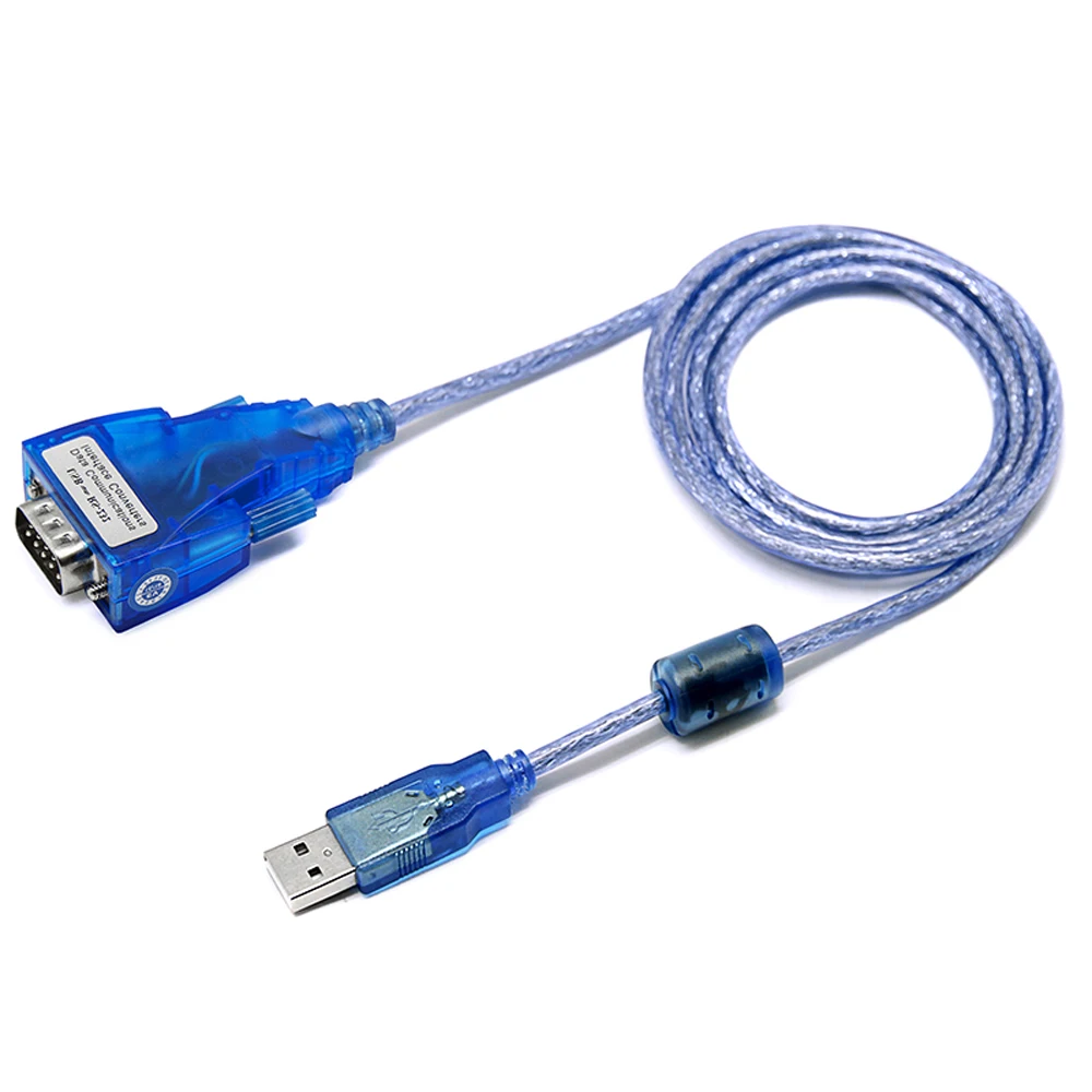 

USB2.0 to Serial RS-232 DB9 9Pin Male Adapter Converter Cable 1Mbps ESD Protection 1.5 Meter Screws UTEK UT-8811
