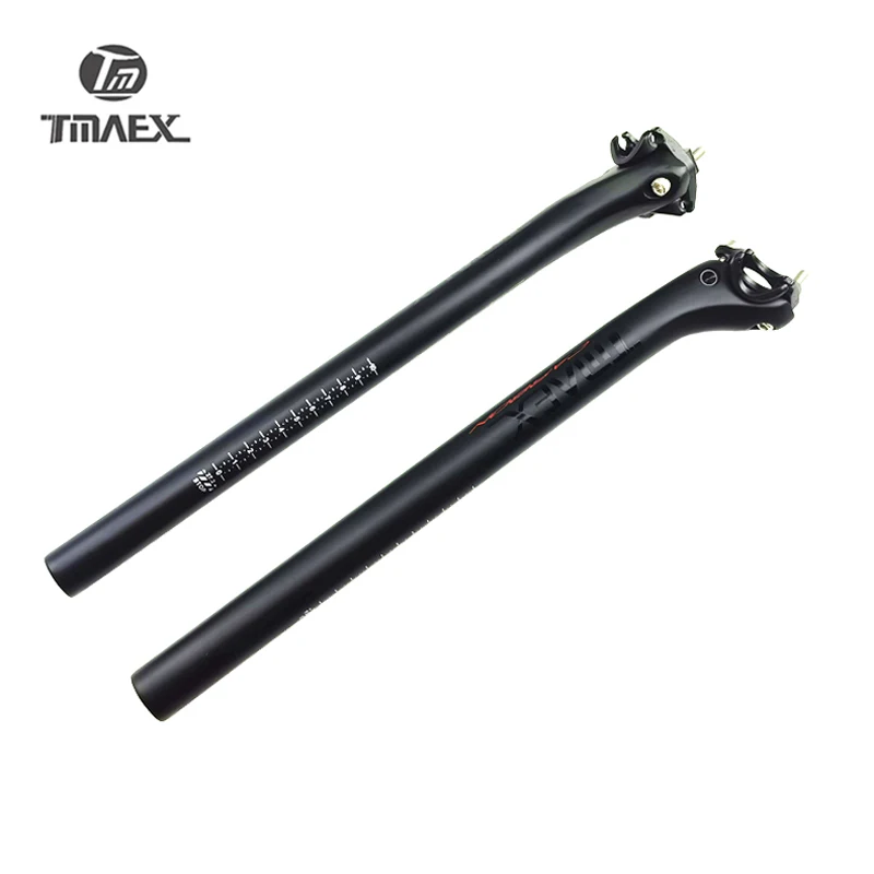 

Tmaex Carbon MTB Seatpost Offset 25mm Mountain Bike Seat Tube 27.2/30.8/31.6 Ultra-light Matte Road Bicycle Seat Post