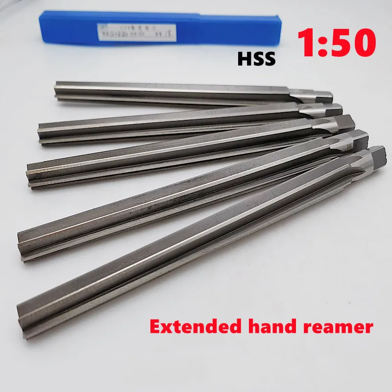 1pcs 150 extended 80/255mm blade length reamer HSS straight shank hand