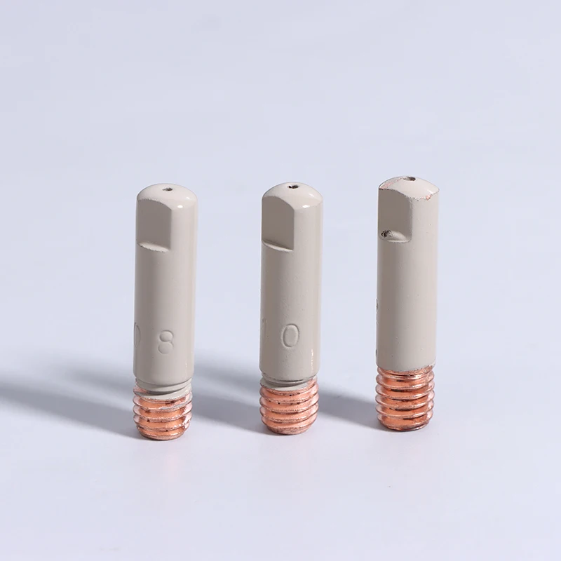 1/3Pcs 15AK 코팅 보호 노즐 0.8/1.0/1.2MM 접촉 팁 비 스틱 용접 슬래그 유럽 에어리스 노즐