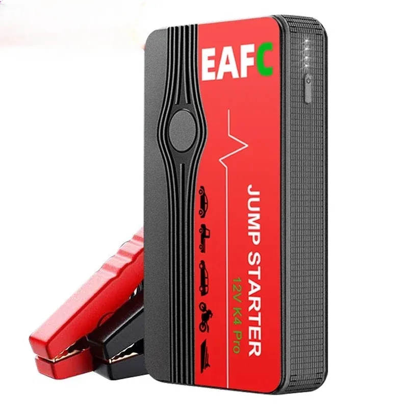 Eafc Auto Starthilfe 600a Autobatterie Start werkzeug Auto 12V Batterie  Boost Ladegerät Power Bank Notfall Outdoor-Start gerät
