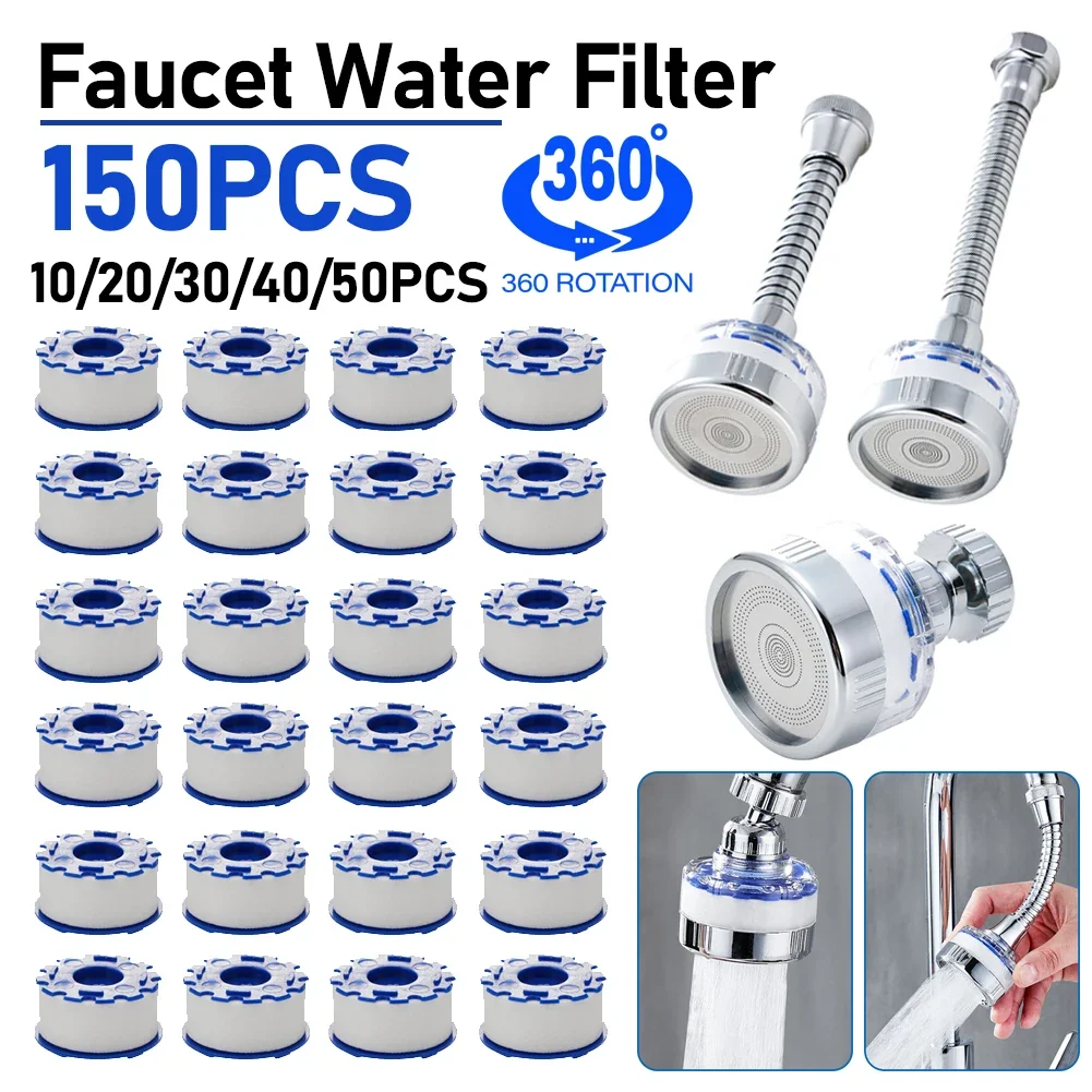 faucet aerator Kitchen Faucet Water Filter 360&deg; Sink Pressurized Universal Aerator Bathroom Accessories