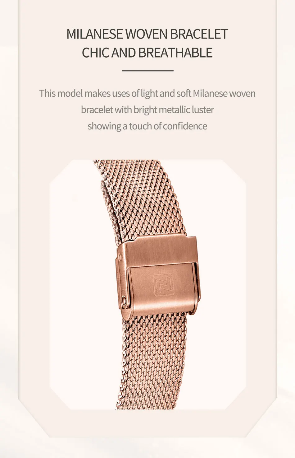 NAVIFORCE 2024 Women Watches Luxury Rose Gold Ultra Thin Ladies Watch Luxury Waterproof Quartz WristWatch Woman Relogio Feminino 6