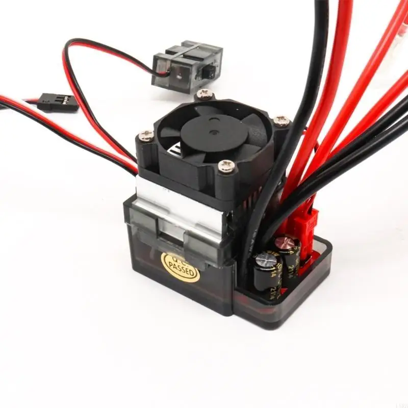 Dual Way Brushed Motor Electronic Speed Controller 320A BEC 5.6V/2A ESC 2-4 cells Lipo RC Car /Buggies/Trucks/Tanks L8RB 1