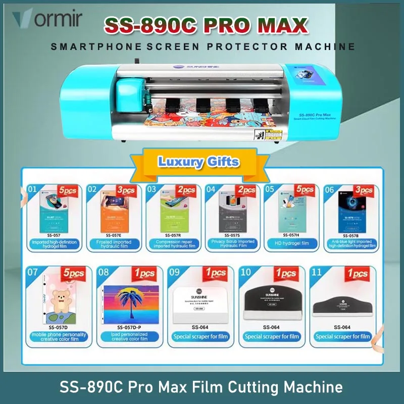 SUNSHINE SS 890C Pro Max машина для резки пленки