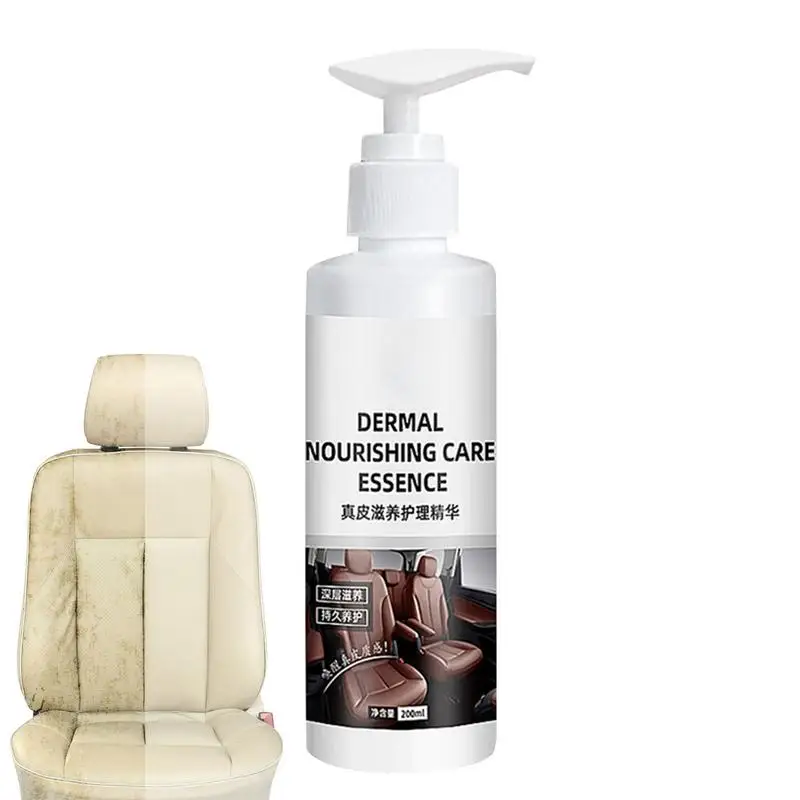 

Leather Shoe Conditioner 200ml Natural Waterproof Conditioner for Leather Car Seat Long-Lasting Leather Conditioner for Tanned
