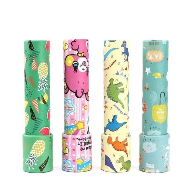 Interactive Logical Rotating Kaleidoscope Magic Classic Educational Toys For Kids Imaginative Cartoon Children 5