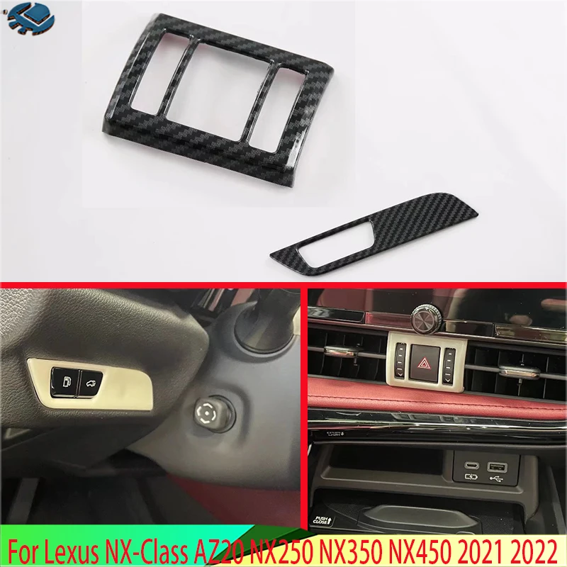 

Панель управления для Lexus NX-Class AZ20 NX250 NX350 NX450 2021 2022 из углеродного волокна