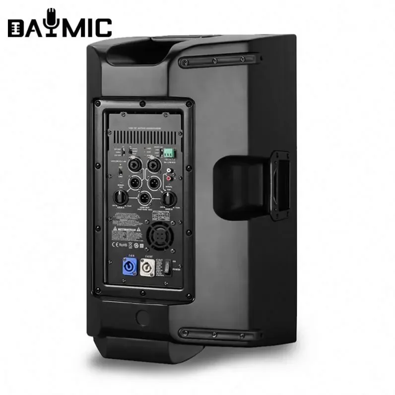 Professional Class D 1000W Power Amplifier With 12 Inch Speaker Active Full-Range Speakers