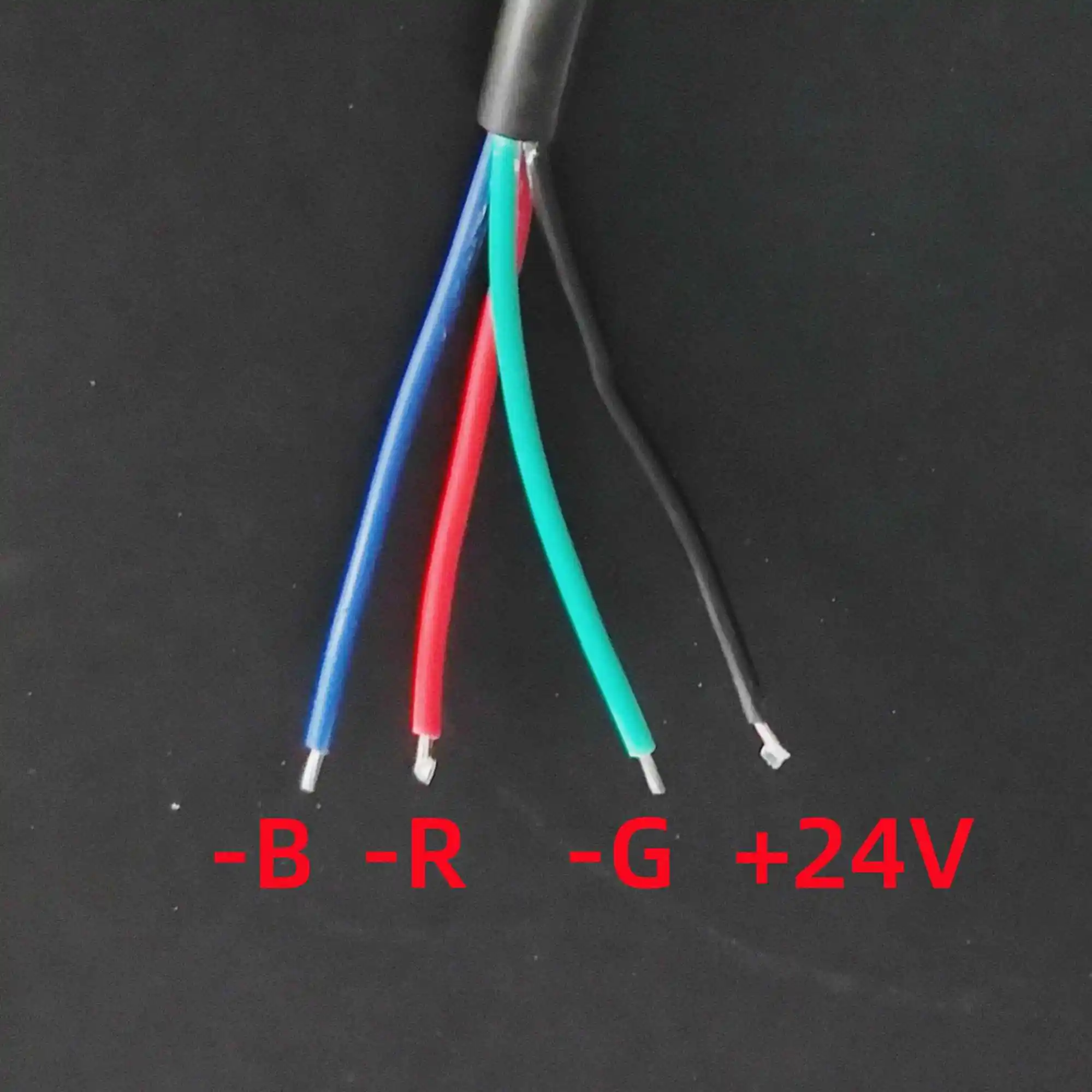 RGB LED 투광 조명, DC24V 입력, 내부 4 와이어 PWM 드라이버 포함, 30W, 50W, 100W, 150W