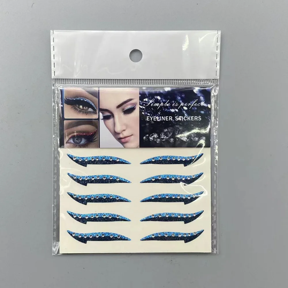 

Sdotter новая водостойкая Двусторонняя накладка на веки кошачий глаз блестящая искусственная многоразовая самоклеящаяся наклейка на веки макияж 5