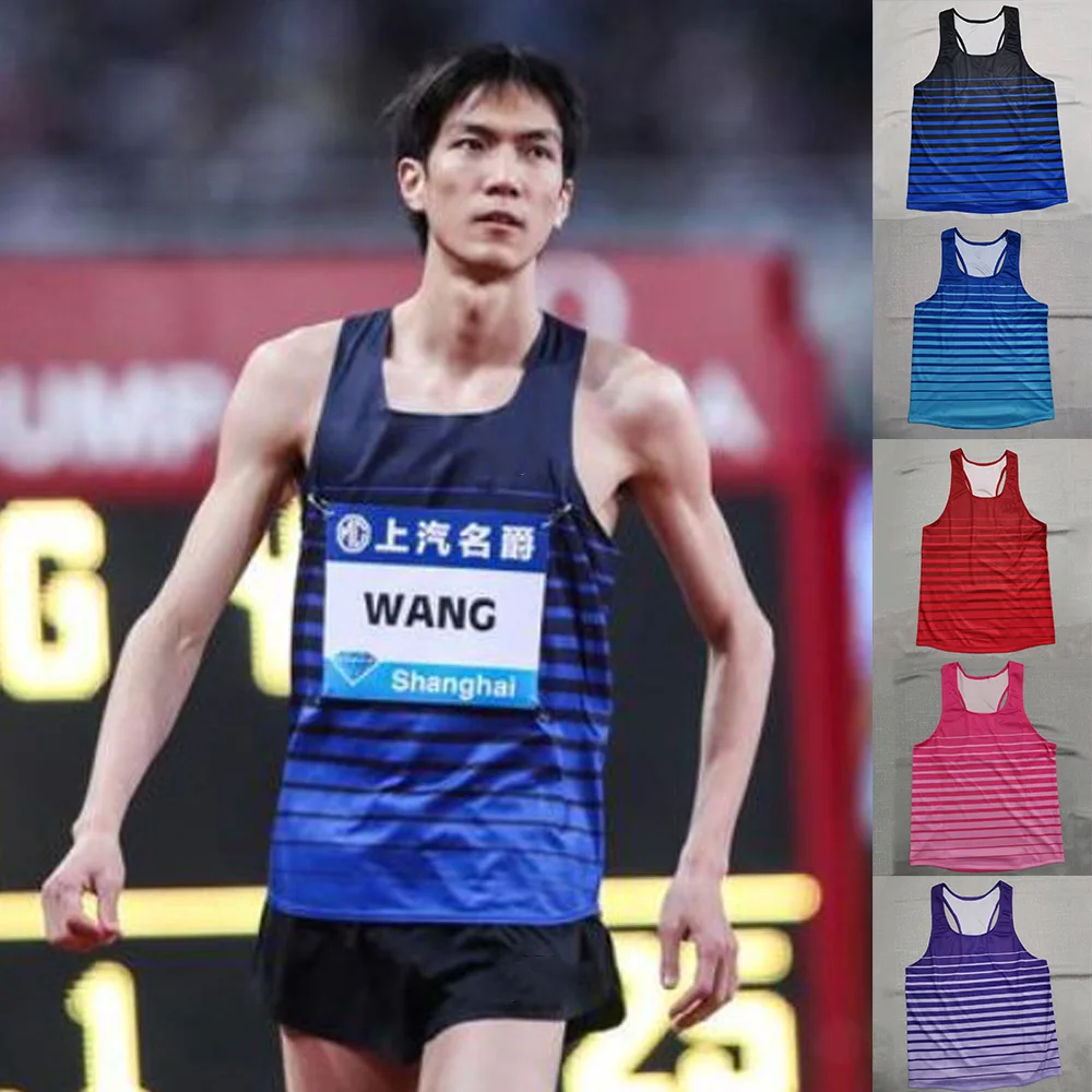 

Brand Athletics Tank Top Athlete Track Field Singlet Mens Clothing Runnning Speed Fitness Shirt Guys Sleeveless Run Vest