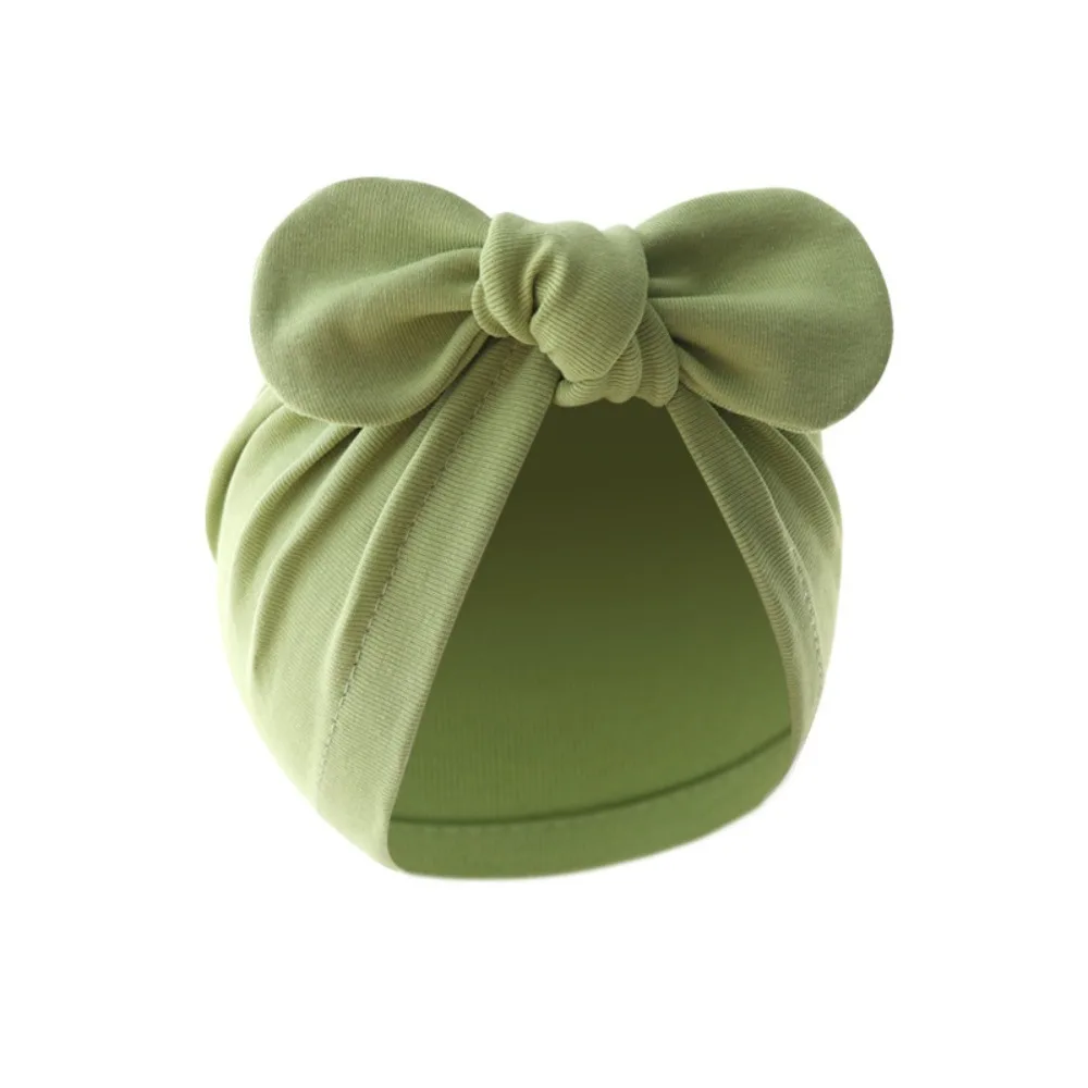 Cotton Baby Hat with Bunny Ears for Girls