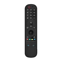 Shockproof Dustproof Silicone Remote Control Protective Case (Black)