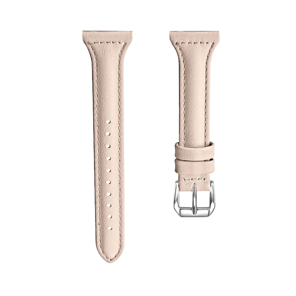 18mm Leather Classic Buckle Wristband - Elegant Replacement Strap