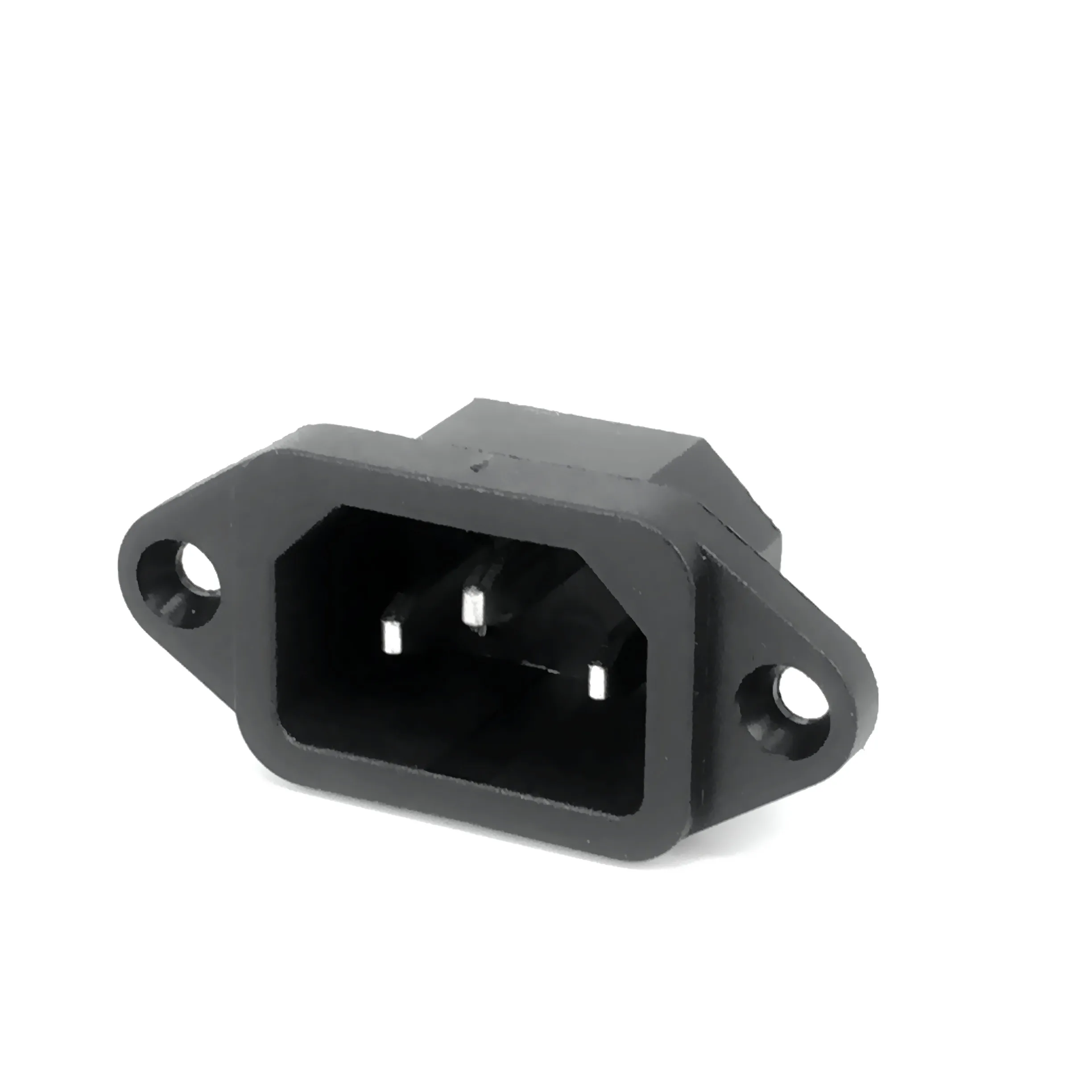 Electrical Socket IEC320 C14 C13 3 Female Male Inlet Plug Connector 3pin Socket Mount