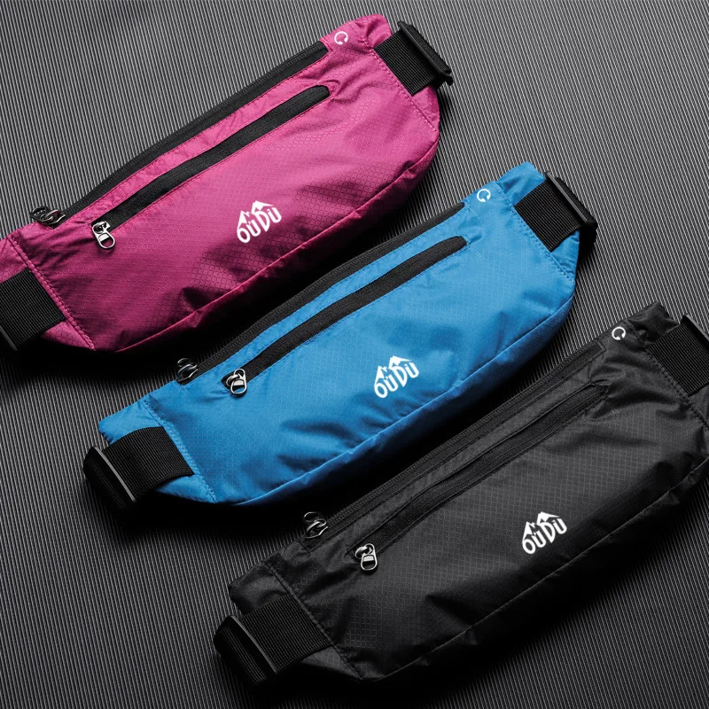 Runnning Waist Bag Waterproof Waist Pack Close-Fitting Invisible Belt Outdoor Sports Bag Fitness Anti-Theft Mobile Phone Bag 2