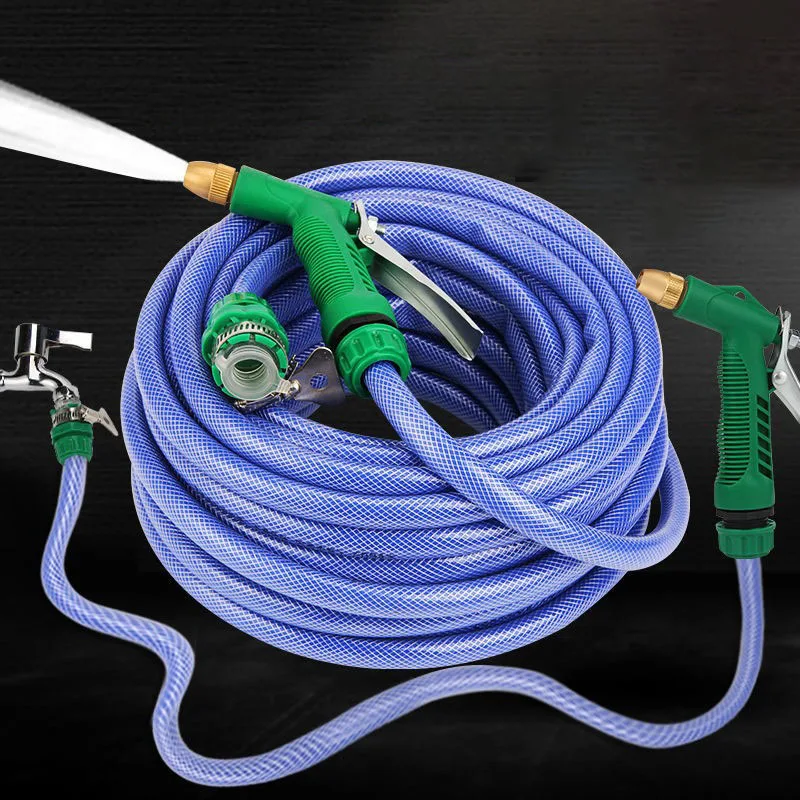 Household Gardening High-Pressure Water Hose Washing Car Water Gun Set Anti-Freeze Explosion