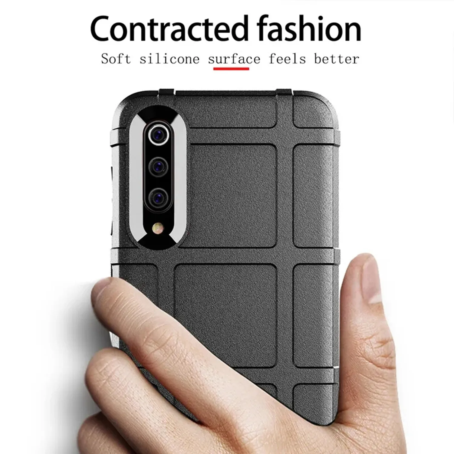 For Xiaomi Mi9 se mi9se Armor Shield Case Soft Silicone Back Cover for xiaomi 9 se mi 9se Anti Knock Matte Phone Cases 3