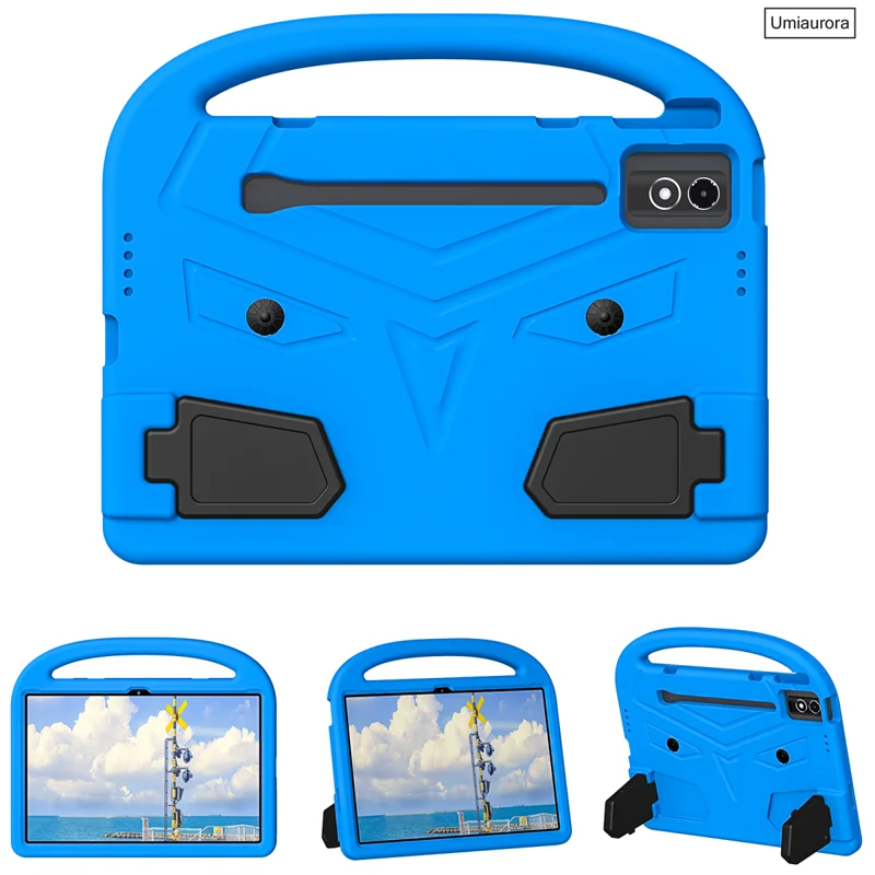 Kids Shockproof EVA Handle Stand Tablet Case