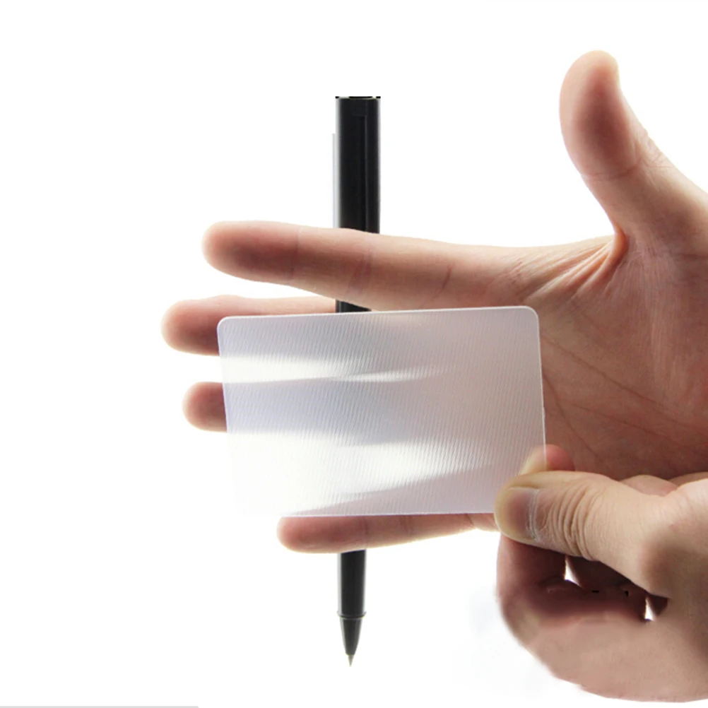 

1pc Card Magic Perspective Distortions Distorted Visual Magic Tricks Magic Props Close-up Magic Toy