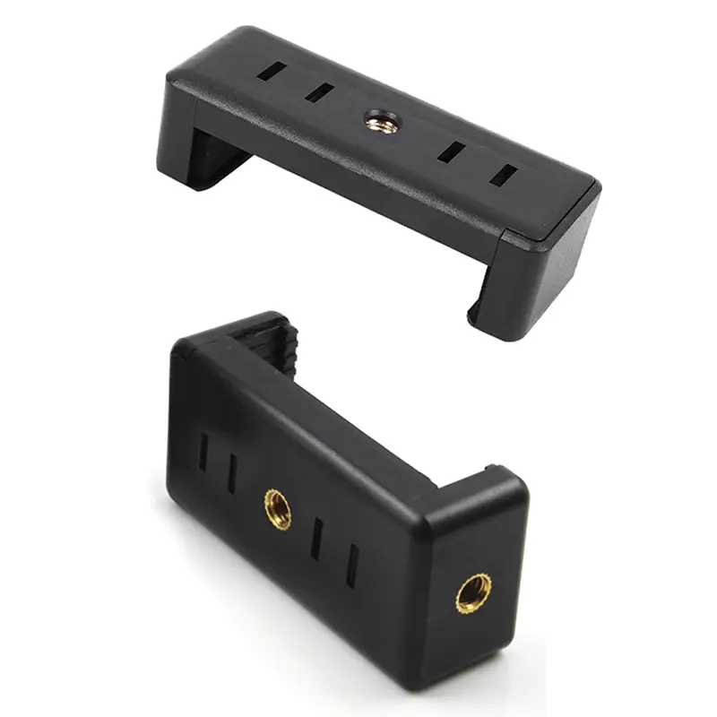 1pcs Universal Phone Clip Bracket Holder Mount Tripod Monopod Stand For IPhone Smartphone Selfie Holder - Image 3