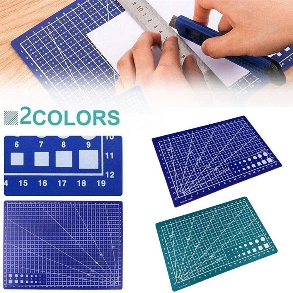 Cutting Pad 1pc A5 Thickness 0.9mm Cutting Mat Educational Tool Art Carving Knife Boards Plastic Pad Clay Board