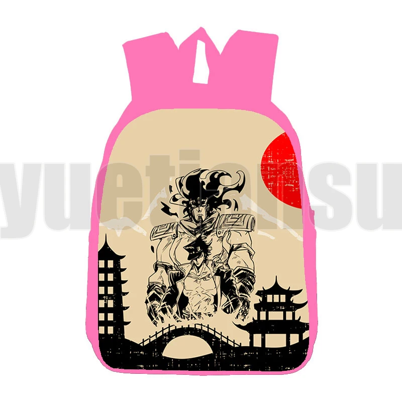 

Jojo Bizarre Adventure Backpack 3D Anime Killer Queen Backpack Children's Back Pack School Bags for Teenager Girls 16 Inch Bag