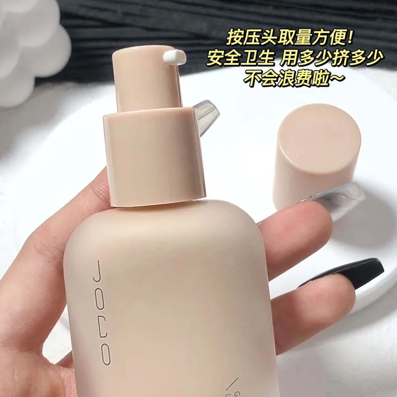 JOCO Light Gauze Skin Beautifying Liquid Foundation Oil control Skin repairing Lotion Concealer Waterproof BB cream Skin care 5