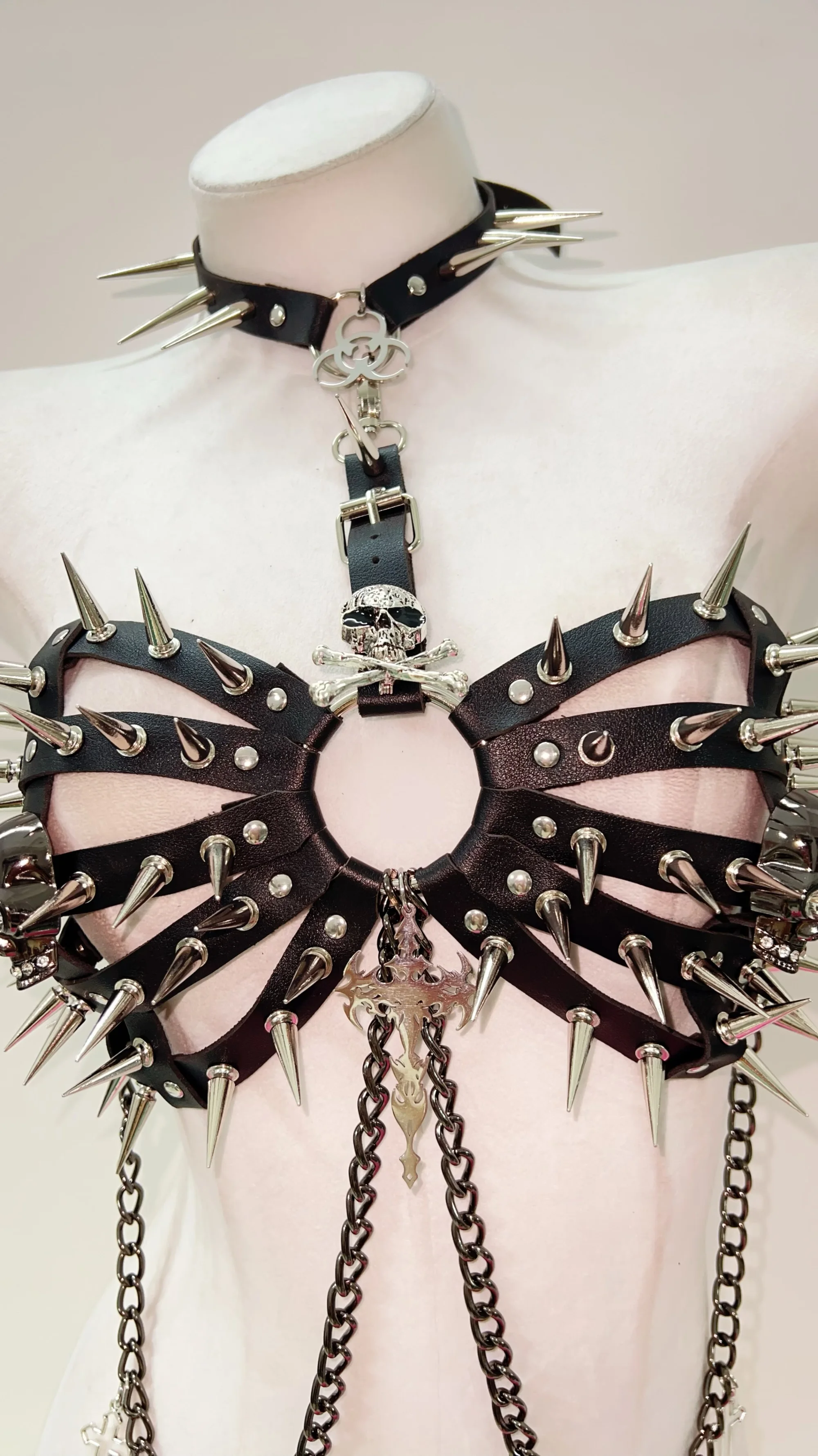 Halter Neck Harness Bra Top 7