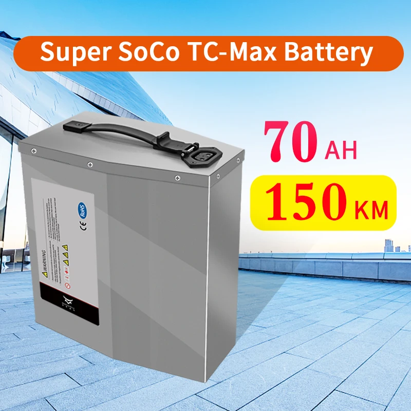 Large Capacity Batteries for Super SOCO TC MAX 72V 70AH CATL Macrocell Lithium Battery High