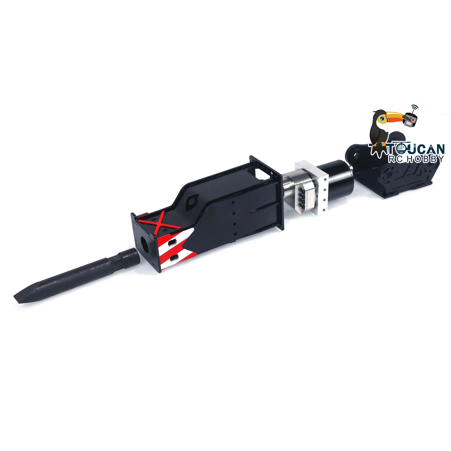 

LESU Painted Kits Hydraulic Metal Hammer for 1/14 Remote Control Excavator 374F LR945 ET35 PC360 ET26L RC Digger Upgraded Part