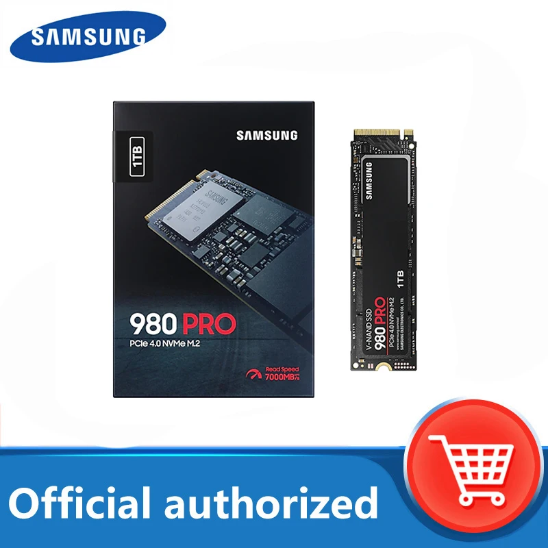 Samsung M2 2280 Ssd 1Tb 980 Pro Disco Interno A Stato Solido 500Gb Pcie Gen 4.0X4 Nvme Per Desktop 990 2Tb 970 Evo Plus Originale