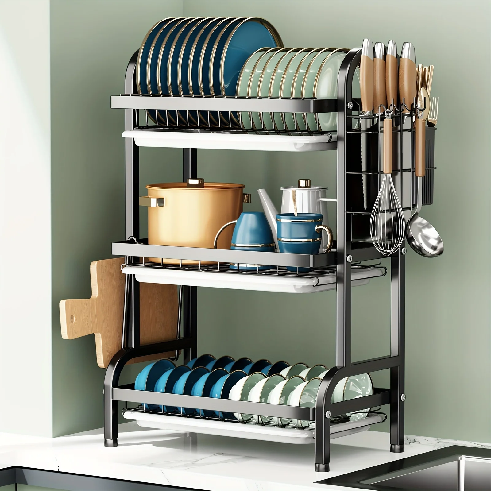 3-Tier Dish Drying Rack 2