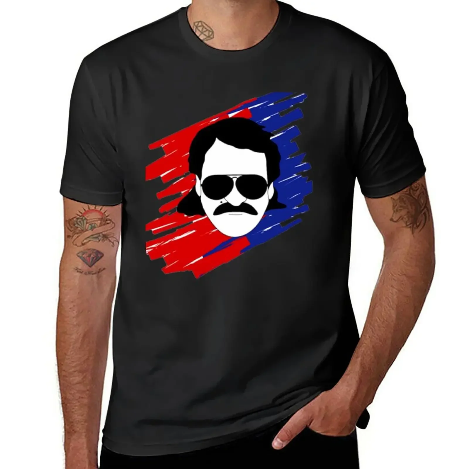 Ja Ne Mogu Drugo Nego Da Ga Volin T-Shirt Per Un Ragazzo Customizeds Vintage Men T Shirt