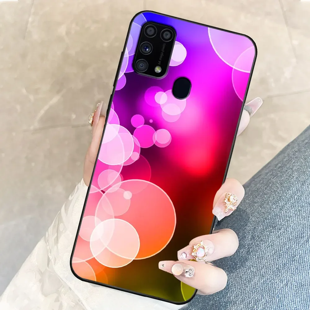 Stylish TPU Soft Silicone Phone Case - Cute Back Cover for Samsung Galaxy M Series