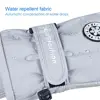 Winter Snowboard Ski Gloves PU Leather Non-slip Touch Screen Waterproof Motorcycle Cycling Fleece Warm Riding Gloves 2