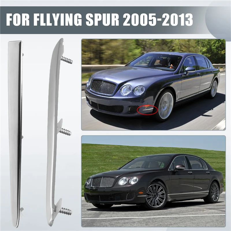 AASS-벤틀리 플라잉 스퍼 2005-2013 차량 전면 범퍼 몰딩 스트립