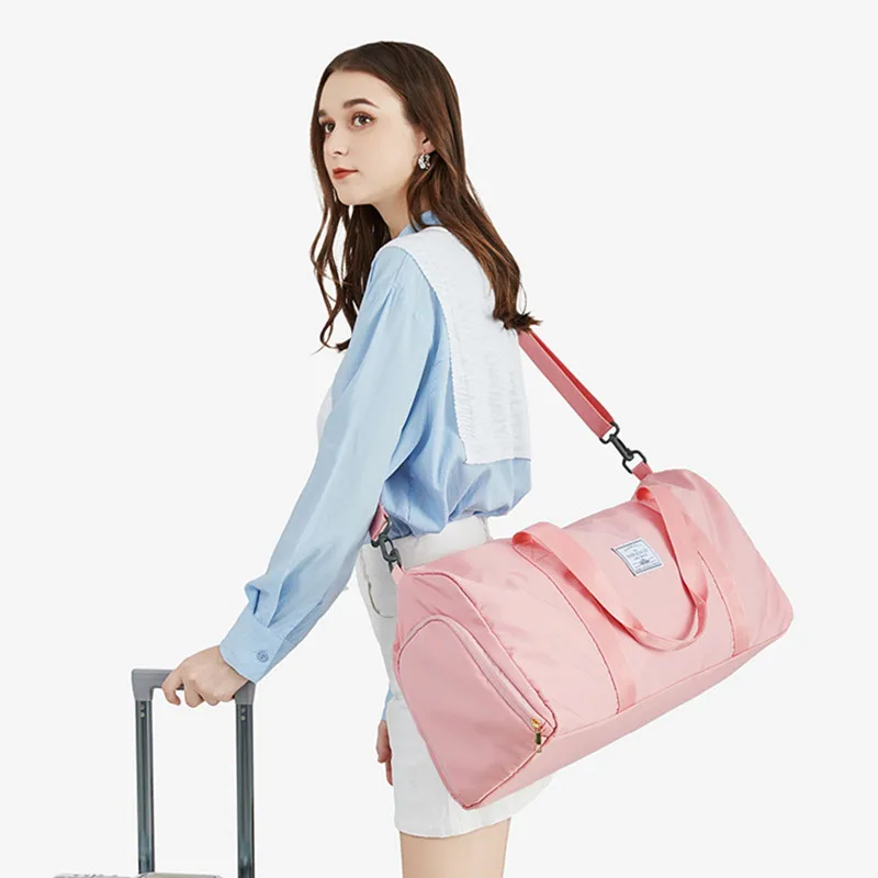 

Waterproof Travel Duffels Bag Compartment Wet Dry Separation Storage Hand Luggage Swimming Organizer Shoulder Pouch Shoes Pack
