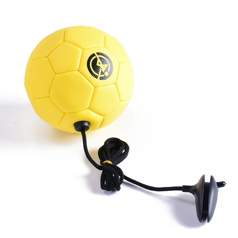 大人と子供のためのサッカートレーニングボール,ひも付きtpu