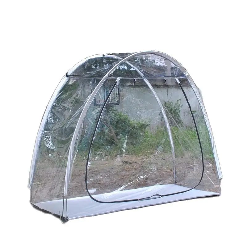 Большая палатка для выращивания растений, прозрачный цветок из ПВХ, солнечная комната, дом для отдыха на солнце, один человек, чехол для кемпинга на открытом воздухе, гезебо