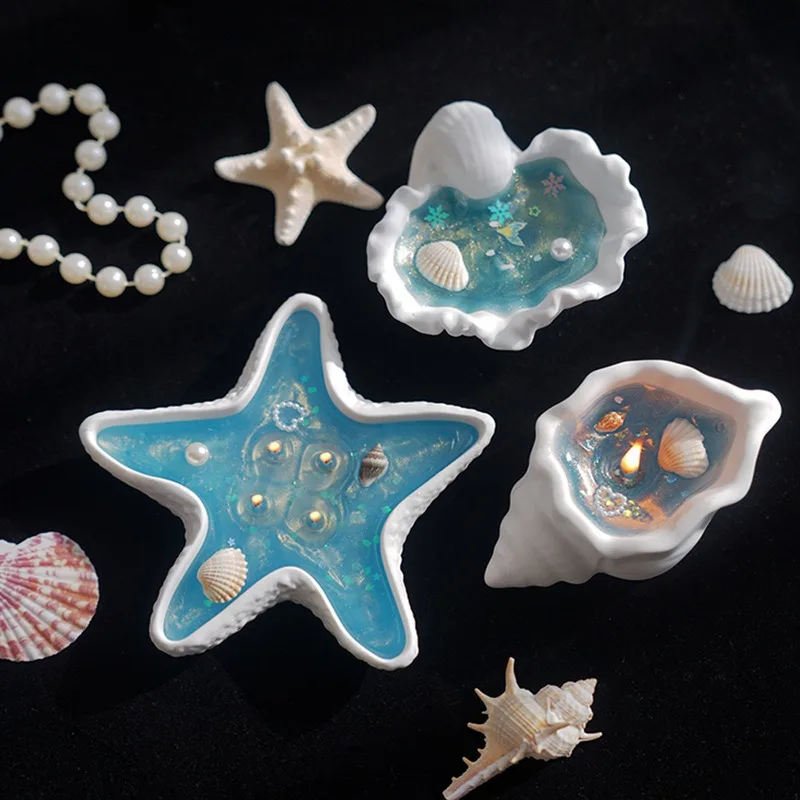 شموع بنكهة قوقيفة المحارة، شموع ديكور منزلي للضيوف، هدية شموع عطرية معطرة، شمع جل