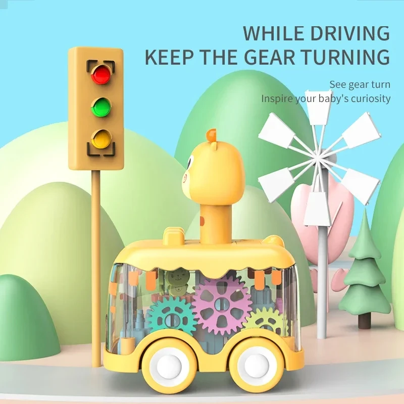 Kids Animal Pull Car 5