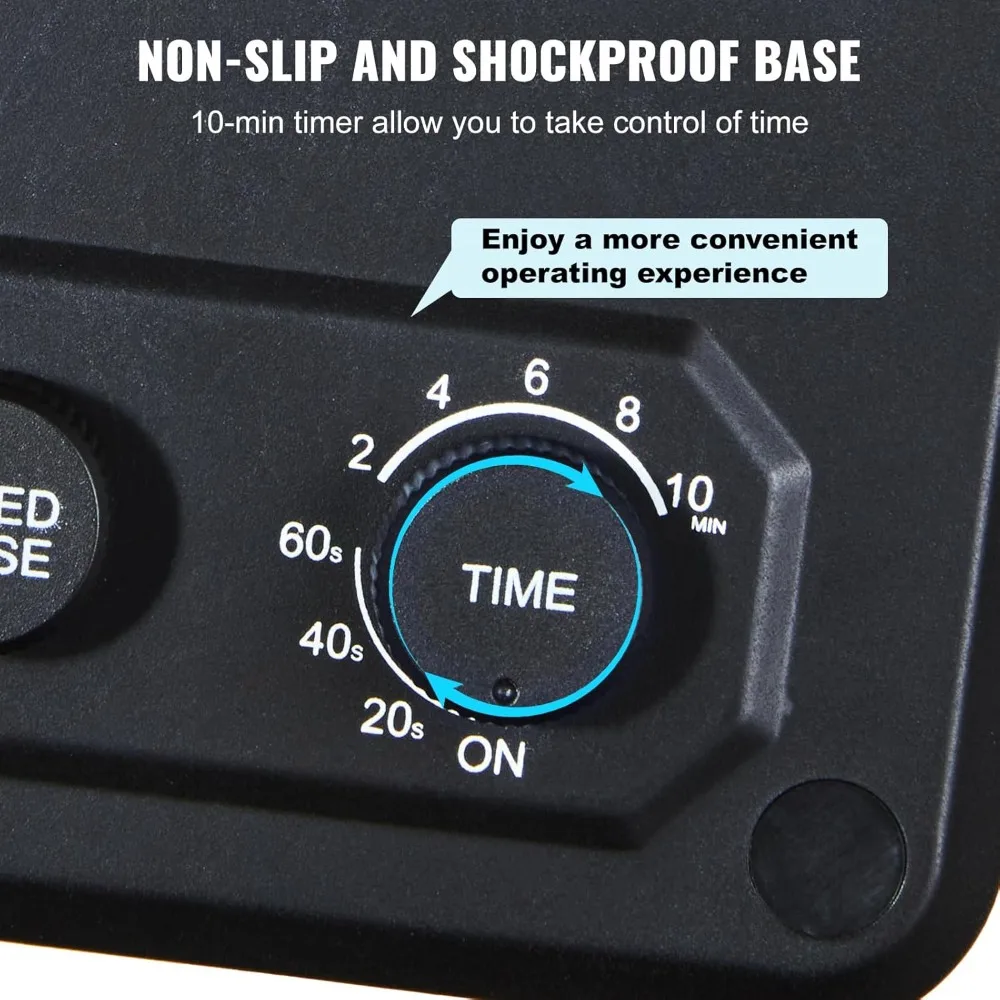 Dual Motor 375W Electric Milkshake Blender, 3-Speed Drink Mixer Machine