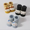 0-6M New Cute Baby Socks Cotton Newborn Sock Autumn Spring Cartoon 3D Elastic Stretch Baby Boy Girl Floor Socks Baby Stuff 1