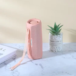 Portable Wireless Bluetooth Speaker with Subwoofer and FM Radio Functionality (Style B 10W Pink)